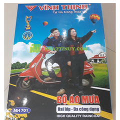 Áo mưa bộ Vĩnh Thịnh