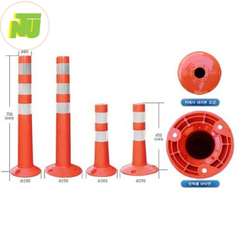 Cọc tiêu phân làn