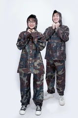 Bộ mưa sỹ quan dàn di quốc phòng ( Vải Phú Lâm )