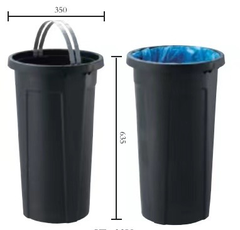 Thùng rác ngoài trời kiểu Hồng Kông GPX-110F