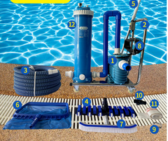 Bộ lọc làm sạch bể bơi Aqua- Aike