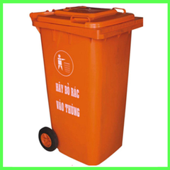 Thùng Rác RODO 240D - Màu Cam ( 10.6kg)
