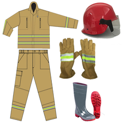 Bộ quần áo chữa cháy TT48