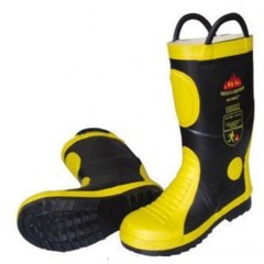 Ủng chống cháy mũi thép, đế thép – Model FRB2