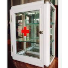 Tủ y tế nhôm kính ( Tủ thuốc trung(bằng nhôm,kính))