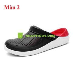 Giày Far light màu đen lòng đỏ đế trắng