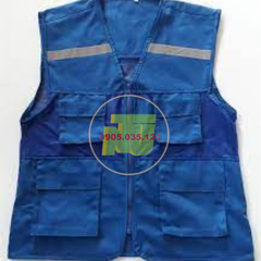 Áo ghile màu xanh da trời size L