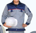 Áo kaki 3.1 ghi phối xanh đen