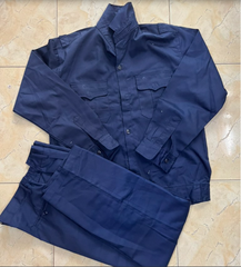Quần áo kaki 65/35 màu xanh đen