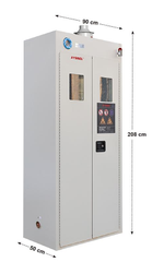 Tủ đựng bình gas chống cháy nổ Sysbel WA740102F