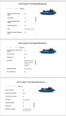Jetski VX Cruiser
