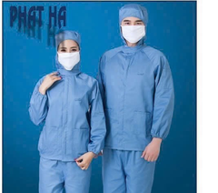 Bộ quần áo tĩnh điện có mũ
