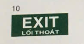 ĐÈN EXIT LỐI THOÁT KENTOM  KT-650(KT-660)