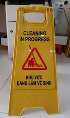 Bảng cảnh báo chữ A