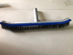 Bàn chà dùng để vệ sinh cho bể bơi, bằng thép, KT: 18"