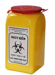 Hộp đựng vật sắc nhọn y tế AK 1.5 Lít