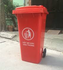 THÙNG RÁC NHỰA 120 Lít