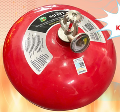 Bình Cầu Chữa Cháy Tự Động Safety ABC 6kg (có tem kiểm định)