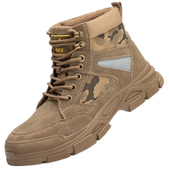 Giày bảo hộ da bò Rodo chống va đập chống đâm thủng, đế thoáng khí