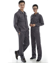 Quần áo kaki Thành Công màu ghi chì