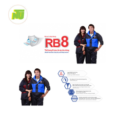 Áo mưa bộ Rando RB8 (có in Intercon)