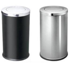 THÙNG RÁC INOX NẮP LẬT A35-P
