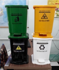 THÙNG RÁC CHÂN ĐẠP 15 LÍT