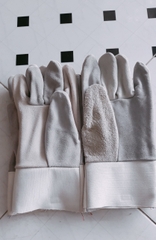 2 đôi găng tay da hàn ngắn