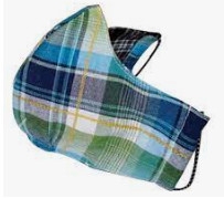 10 khẩu trang vải caro