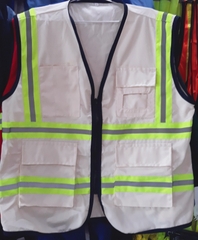 Áo ghile có phản quang kem size L