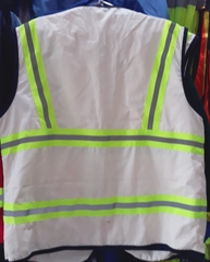 Áo ghile có phản quang kem size XL