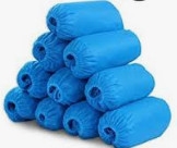 Bọc giày không dệt màu xanh