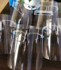 Tấm che mặt gọng xanh