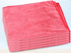 Khăn lau màu hồng