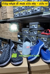 Giày nhựa Hoa San