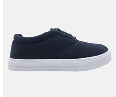 Giày vải XP xanh cột dây