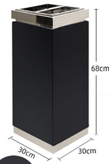 Thùng rác có gạt tàn