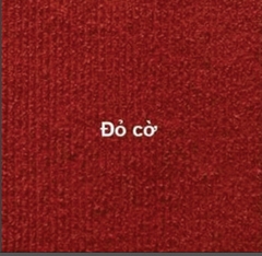 Thảm trải sàn màu đỏ cờ