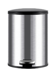 Thùng rác đạp chân 12L chống vân tay