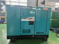 máy phát điện Kubota model EX12KSE2  1 pha, 10kW, cách âm , dùng dầu
