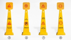 Bảng cảnh báo trụ đứng