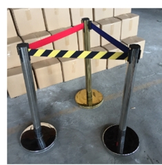 CỘT CHẮN INOX 32(đế)*6.5(cột )*86(h) cm