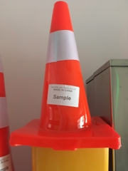 Chóp giao thông  PVC dẻo 45cm -hàng mẫu