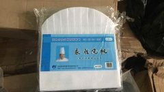 Mũ đầu bếp trắng 28x30