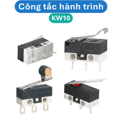 (2 cái) Công tắc hành trình KW - 10 1A 125V chân cắm PCB, hàn dây