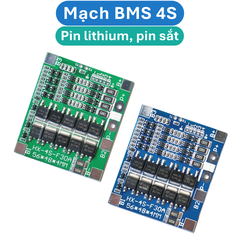 Mạch BMS 4S bảo vệ pin lithium, pin sắt chân hàn 30A