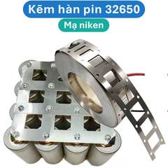 (1 mét) Kẽm hàn pin 32650 mạ niken 0.15mm
