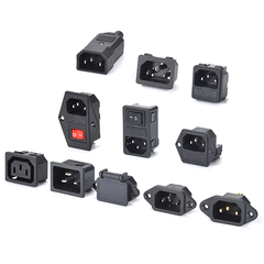 Đầu nối nguồn, jack cắm AC hàn dây chịu tải tốt cho máy móc thiết bị điện