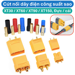 Đầu nối XT30 XT60 XT90 XT150 loại tốt cho kết nối công suất cao