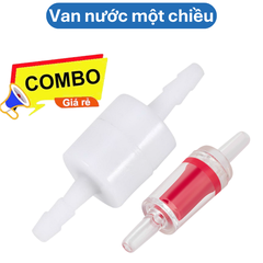 Van nước 1 chiều ống 4mm, 6mm, ngăn nước chảy ngược lại